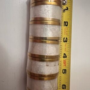 Mother of Pearl Napkin Rings from the Philippines